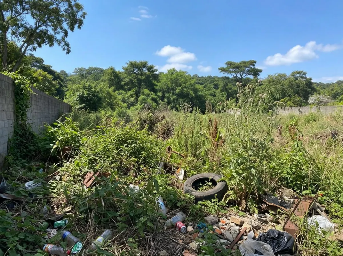 Lote com vegetação